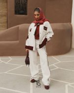 ست کت و شلوار کتان گلکسی - Image 3