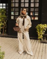 ست کت و شلوار کتان گلکسی - Image 5