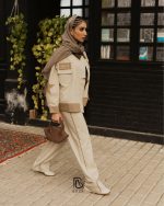 ست کت و شلوار کتان گلکسی - Image 6