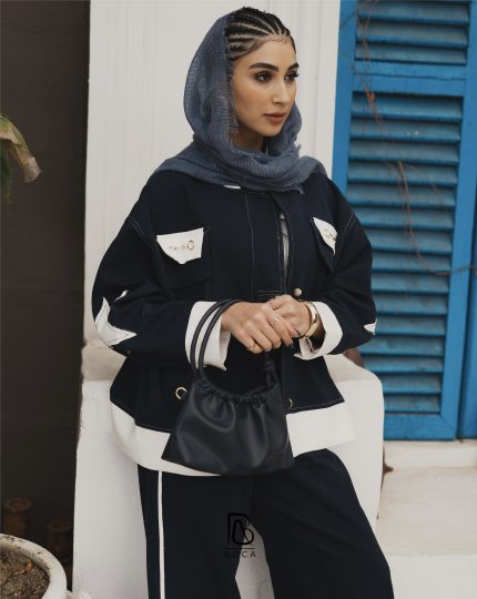 ست کت و شلوار کتان گلکسی