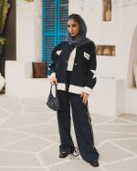 ست کت و شلوار کتان گلکسی - Image 2